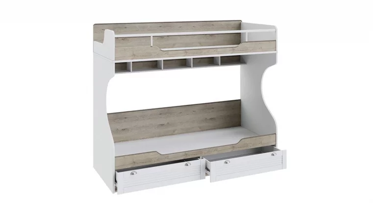 Двухъярусная кровать (без лестницы) Ривьера ТД-241.11.01_1