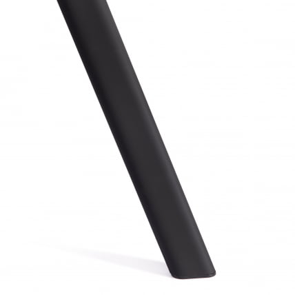 Комплект (стол, 4 стула) QUADRON (mod. PT14) Стол: МДФ/металл, стул: металл/шенилл, 100х100х73 см, 69х56х71 см, Beige (Бежевый) LY1701-4/черный_7