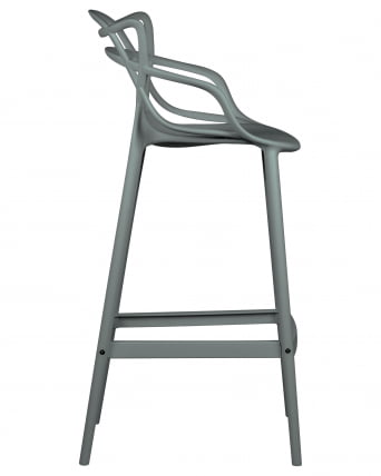 Стул барный DOBRIN MASTERS BAR Серый GR-04_2