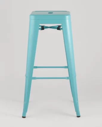 Стул барный Tolix Голубой матовый_3