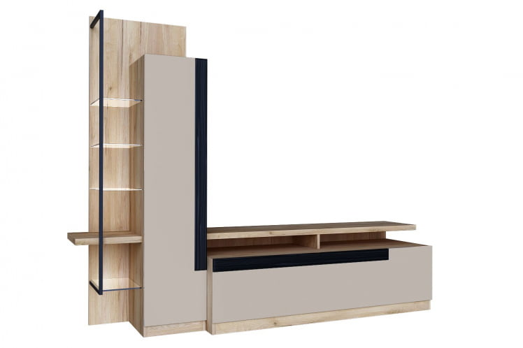 Тумба ТВ Кёльн ЛД.674.010.000 Дуб Золотой/Кашмир_2