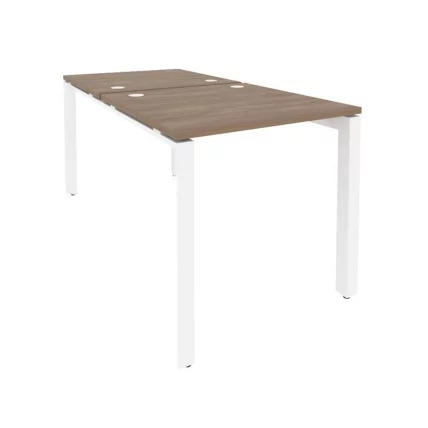 Рабочая станция на П-образном м/к ОНИКС О.МП-Д.РС-2.0.8 Дуб Аризона/Белый / ONIX O.MP-D.RS-2.0.8_0