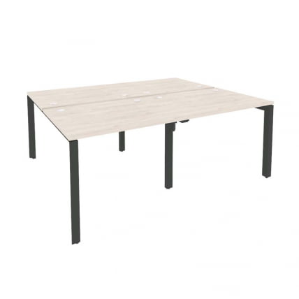 Рабочая станция на П-образном м/к ОНИКС О.МП-Д.РС-4.1.8 Денвер Светлый/Антрацит / ONIX O.MP-D.RS-4.1.8_0