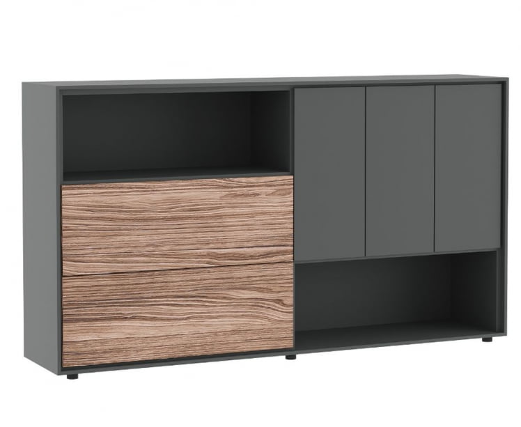 Шкаф средний DALI DLI37252032 Орех Антрацит_0