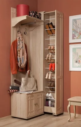 Шкаф для обуви Sherlock 73 прав Дуб Сонома_2