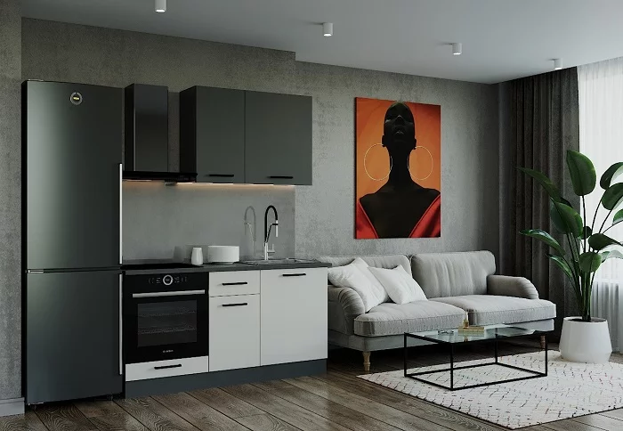 Гарнитур кухонный 1600 Лофт 1600_0