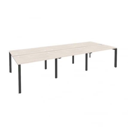 Рабочая станция на П-образном м/к ОНИКС О.МП-Д.РС-6.2.7 Денвер Светлый/Антрацит / ONIX O.MP-D.RS-6.2.7_0