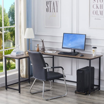 Угловой письменный стол КИВИ Винтаж ВИНТАГЕ ГРАИН / KIWI VINTAGE GRAIN_1