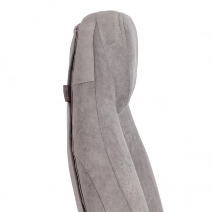 Кресло офисное BOSS Lux флок , серый, 29_9