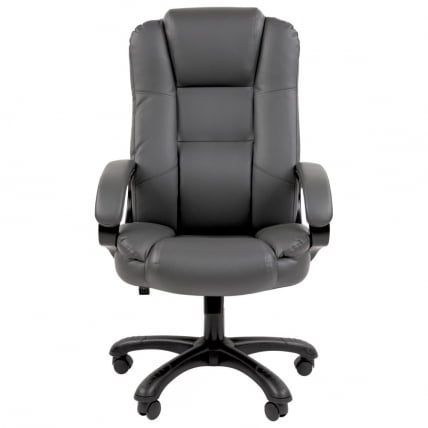 Кресло офисное CHAIRMAN 600 экокожа Серый_2