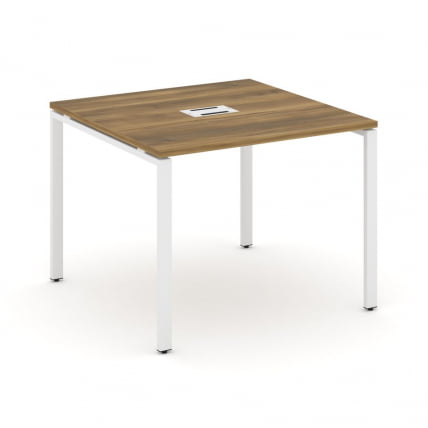 Стол переговорный (1 столешница) CONCEPT CN.PRG-011 Сандал Янтарный Белый_0