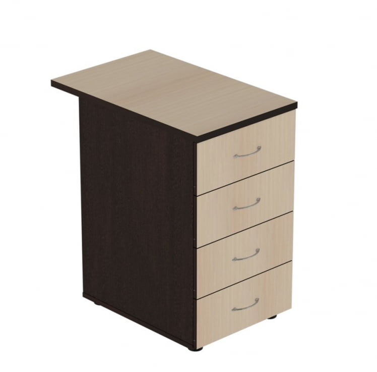 Тумба приставная с замком Р.Т-4.2 ЗЦ Венге_0