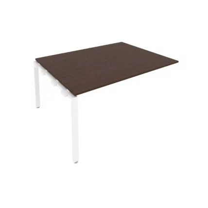 Проходной наборный элемент переговорного стола Metal System Б.ППРГ-4 Венге/Белый_0
