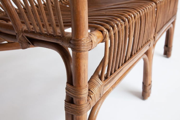 Комплект ( диван + 2 кресла + стол со стеклом ) /с подушками/ ротанг, кр:61х67х78,5см, дв:108х66х78,5см, ст:Д60х56,5см, коко бровн (коричневый кокос) / ст:D60х56,5см, coco brown_1