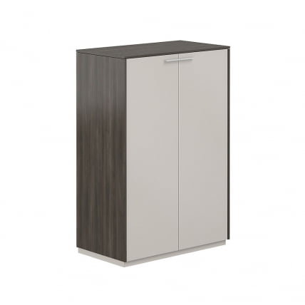 Шкаф средний Atlas NZ-0315.BT.GS Бренсон Трюфель Серый камень_0