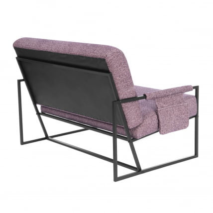 Диван Charli LUX Д/Чарли Люкс велюр/букле, VT shape wood rose_2