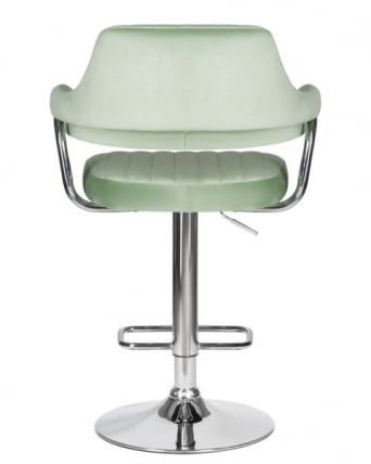 Стул барный ДОБРИН CХАРЛЙ (пудрово-мятный велюр (МДЖ9-87)) 2 шт / DOBRIN CHARLY (MJ9-87))_6