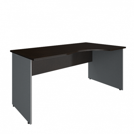 Стол криволинейный правый Riva А.СА-1 Пр Венге/Металлик_0