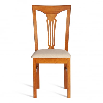 Стул Гермес/ Hermes дерево гевея, 43х49х94см, Espresso, ткань бежевая (S178-4)_4