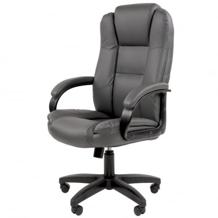 Кресло офисное CHAIRMAN 600 LT экокожа Серый Кресло офисное CHAIRMAN 600 LT экокожа Серый_1