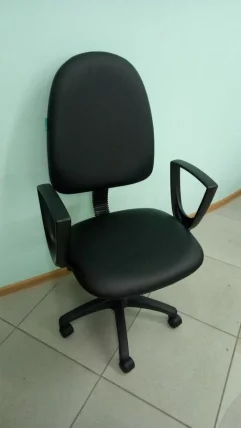 Кресло компьютерное Бюрократ CH-1300N/OR-16 Черный Престиж_6