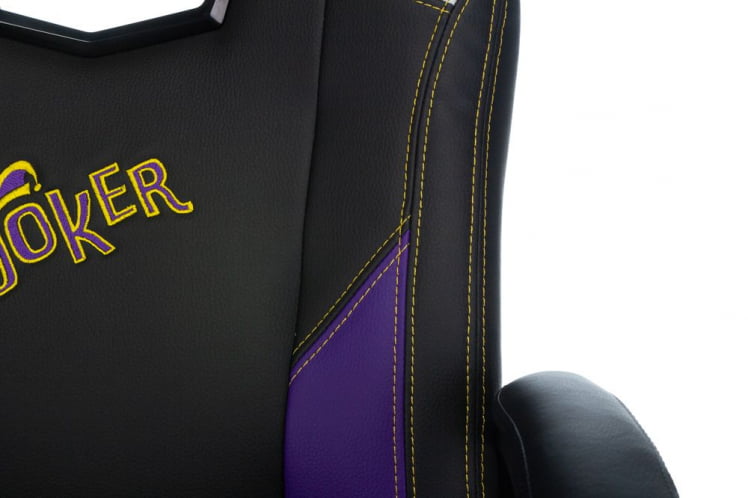 Геймерское кресло Zombie HERO JOKER Черный-фиолетовый_7