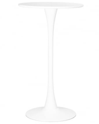 Стол барный МИА БАР (белая столешница, белое основание) / MIA BAR_0