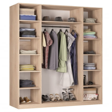 Шкаф распашный R-198х180х60-1-M(ДСС)_1