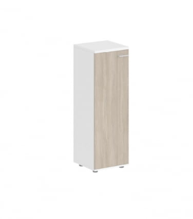 Шкаф средний левый Sigma SG.804.WH.OD.L Белый Дуб темный_0