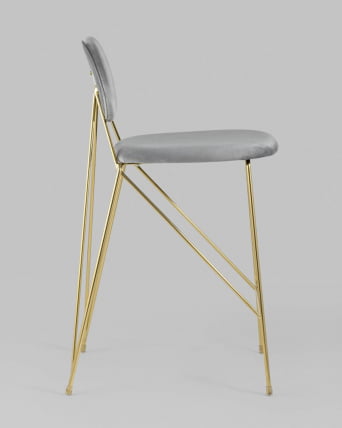 Стул Элис полубарный Светло-серый_6