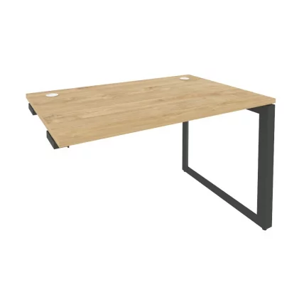 Стол-приставка на О-образном м/к к опорным элементам ONIX O.MO-SPR-2.8 Тиквуд Светлый/Антрацит_0