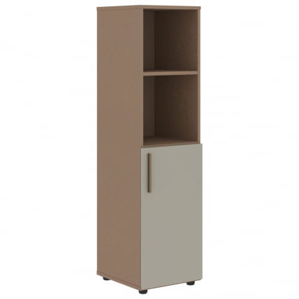 Шкаф-колонка с глухой малой дверью (правый) VELION VMCS 40.5 R Аметист Кобра_0