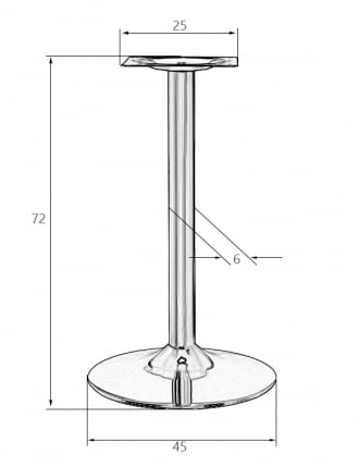 Подстолье обеденное DOBRIN ALAN GOLD_4