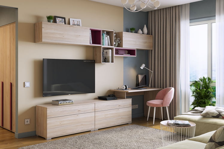 Полка-вкладыш 46 UL.46-M фуксия_2