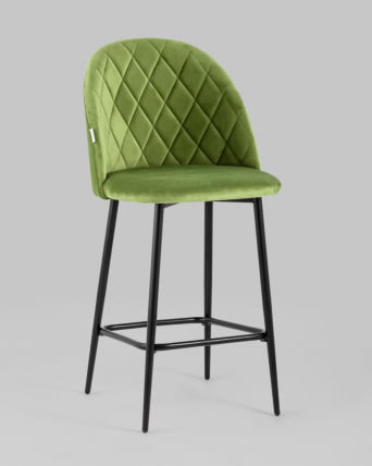 Стул полубарный Марсель ПЛ велюр Травяной_1