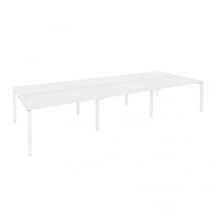 Рабочая станция на П-образном м/к ОНИКС О.МП-Д.РС-6.3.8 Белый Бриллиант / ONIX O.MP-D.RS-6.3.8_0