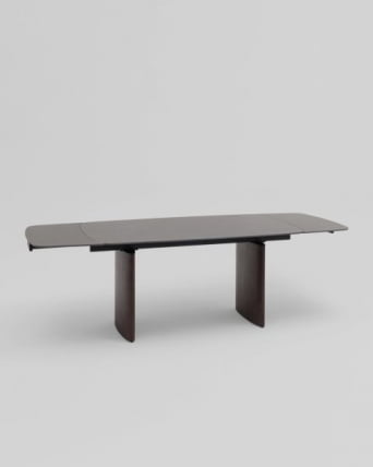 Стол обеденный Астарта раскладной 160-240х90 см керамика темная_3