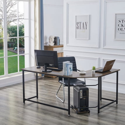 Угловой письменный стол КИВИ Винтаж ВИНТАГЕ ГРАИН / KIWI VINTAGE GRAIN_0