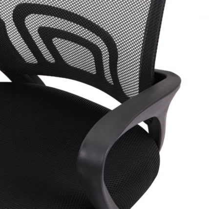 Кресло CРОМЕКС (КРОМЕКС) Топ CХ-695 сетка/ткань ТВ черное / CROMEX Top CH-695 TW_10