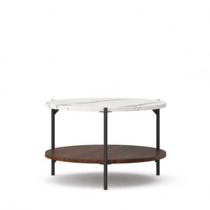 Стол журнальный 500 Вилена ЛД 138.160.000 Орех/Монте Белый_1