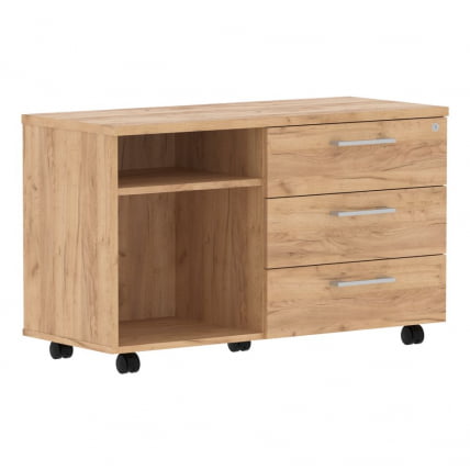 Тумба подкатная Torr LUX TLC-3D.1A Дуб Бофорд_0