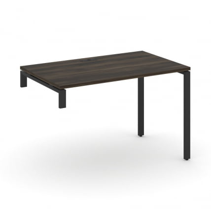 Стол надставка на опорную тумбу CONCEPT CN.OSN-002 Дуб Мали Черный_0