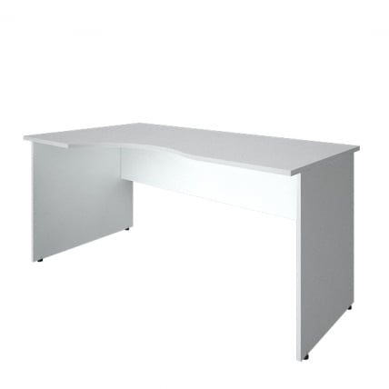 Стол криволинейный левый Riva А.СА-1 Л Белый_0