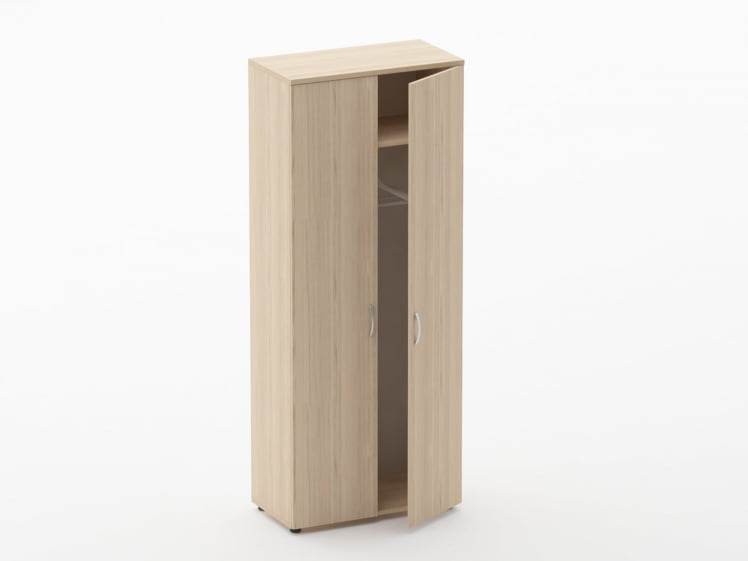 Шкаф для одежды Glassy 6.19.301 Дуб молочный_1