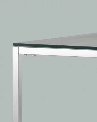 Журнальный стол ТАУН 120x60 Серебро_6