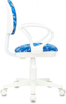 Кресло детское Бюрократ KD-3/WH/ARM/SEA_2