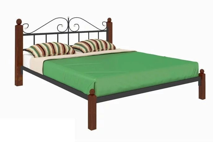 Кровать Диана Lux 1600х1900 Желтая_0