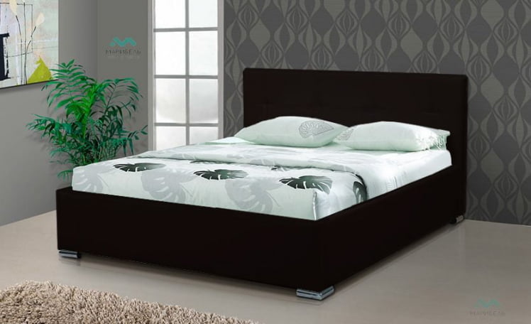 Кровать Мали (1200) темная_0