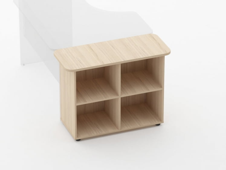 Тумба приставная к столу Glassy 3.18.12 Туя_1