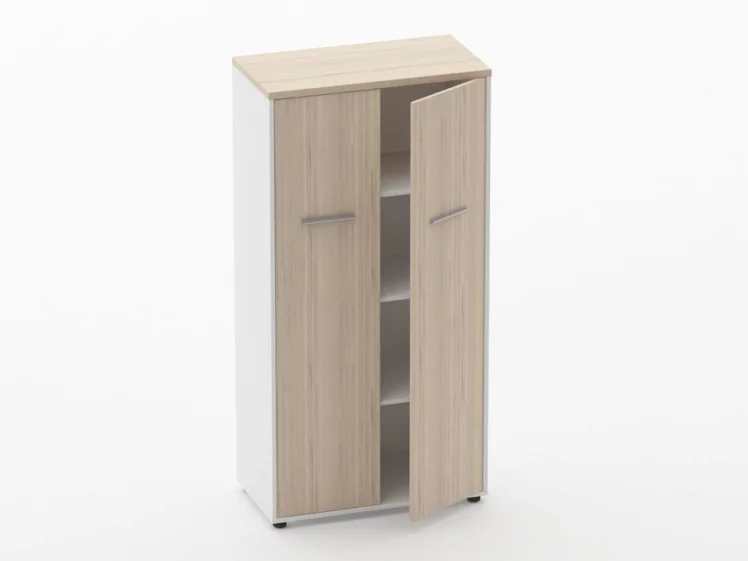 Шкаф 3 широкий закрытый, 2 двери Deka 10.16.141 Туя/Белый_1